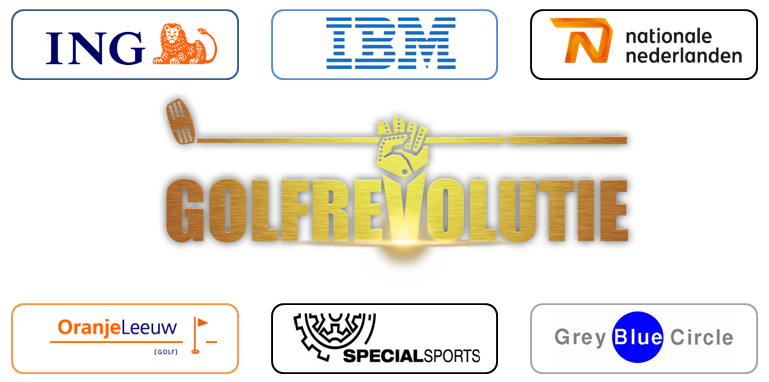 ING IBM Nationale Nederlanden Oranje Leeuw Golf Special Sports Grey Blue Circle